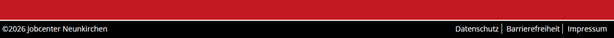 Footer Fußzeile der Homepage